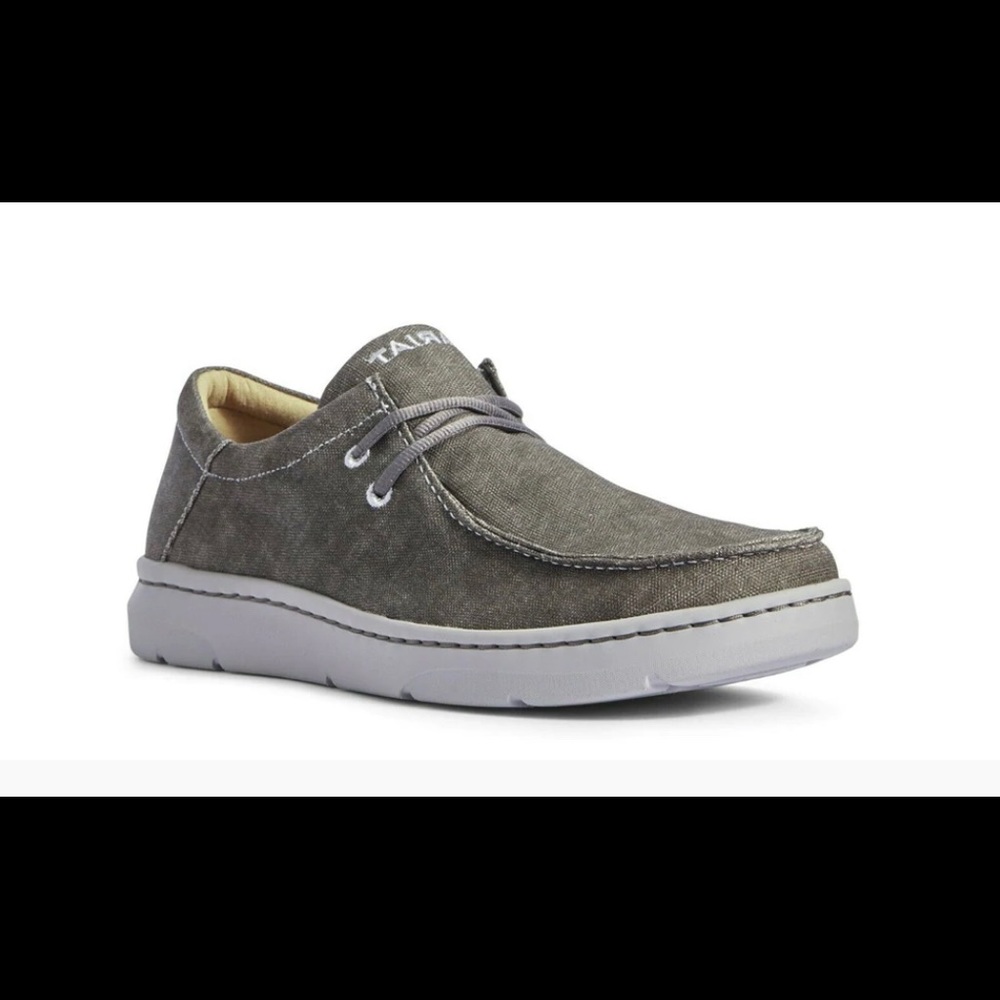 Ariat Men's 11D Hilo Deep Ash Canvas Shoe